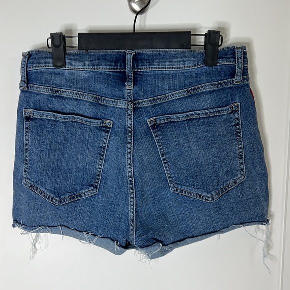 🛍️Side Stripe High-Rise 3” Cutoff Stretch Short Banana Republic premium denim - Picture 6 of 6